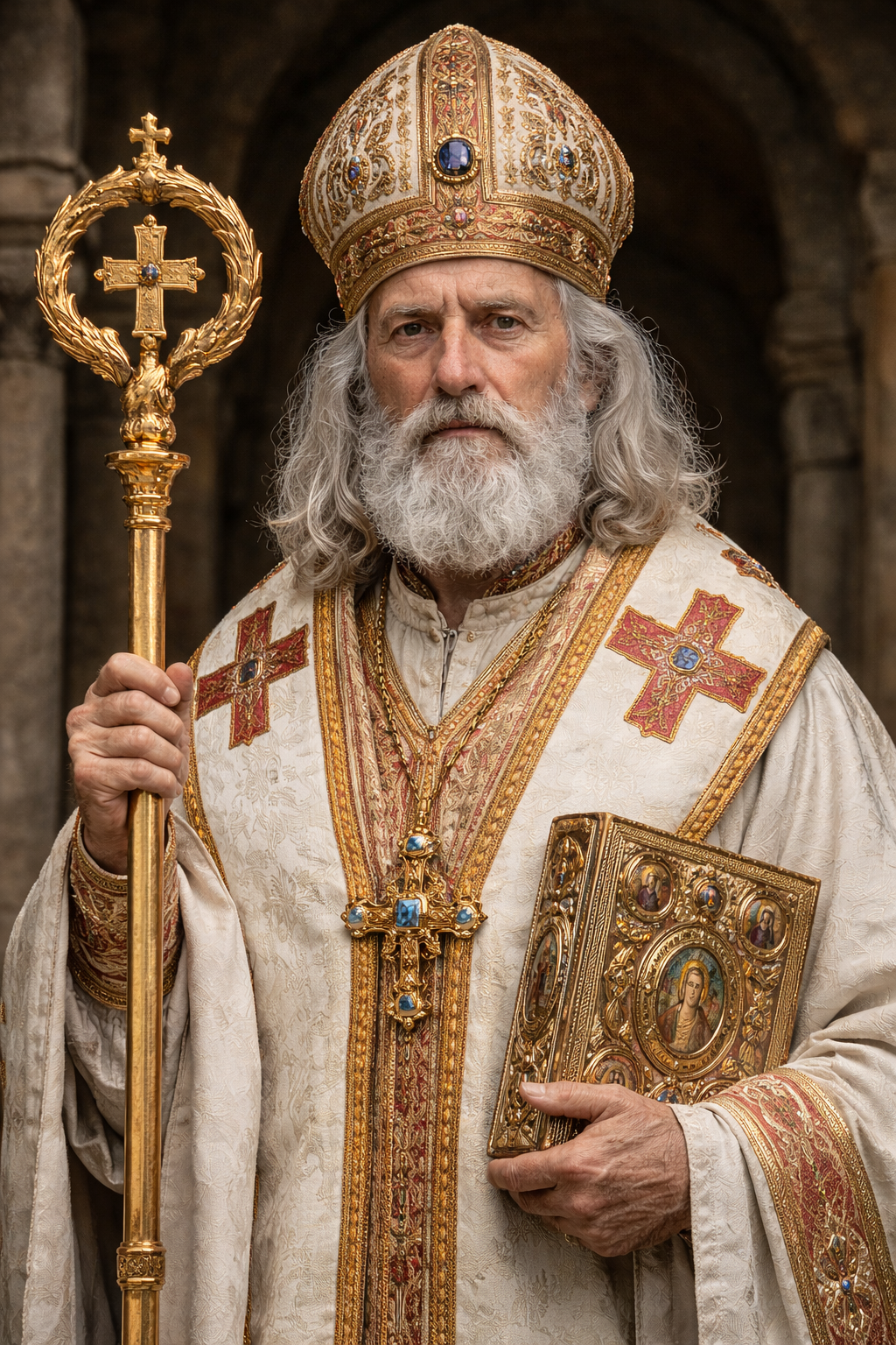 Portrait of Abercius of Hierapolis