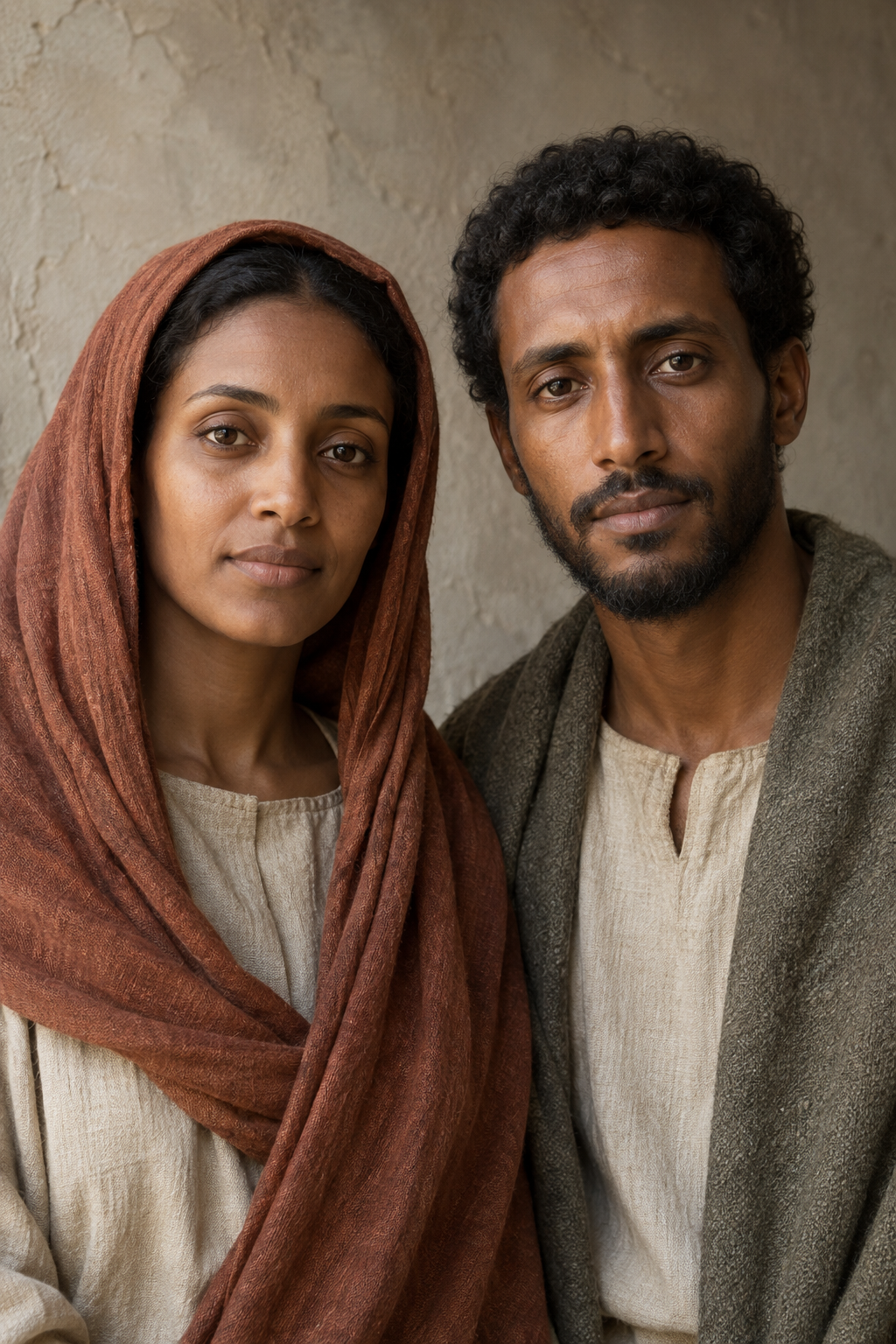 Portrait of Abhor and Mehraela