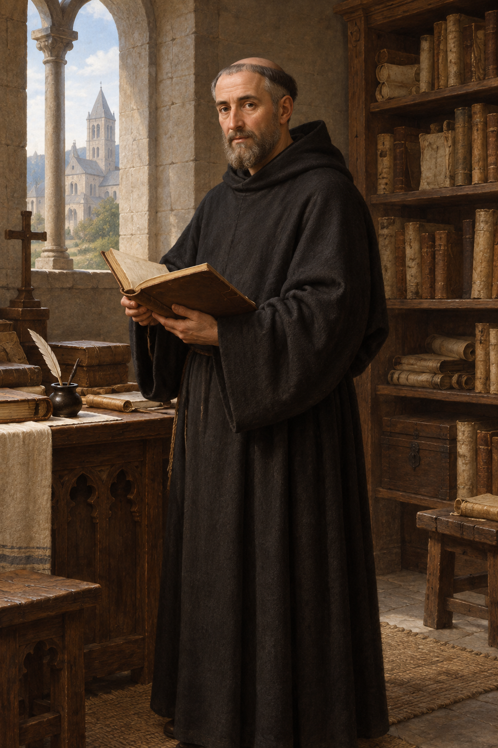 Portrait of Adalard of Corbie