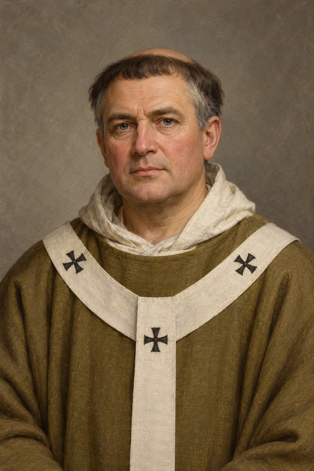 Portrait of Aelfric of Abingdon