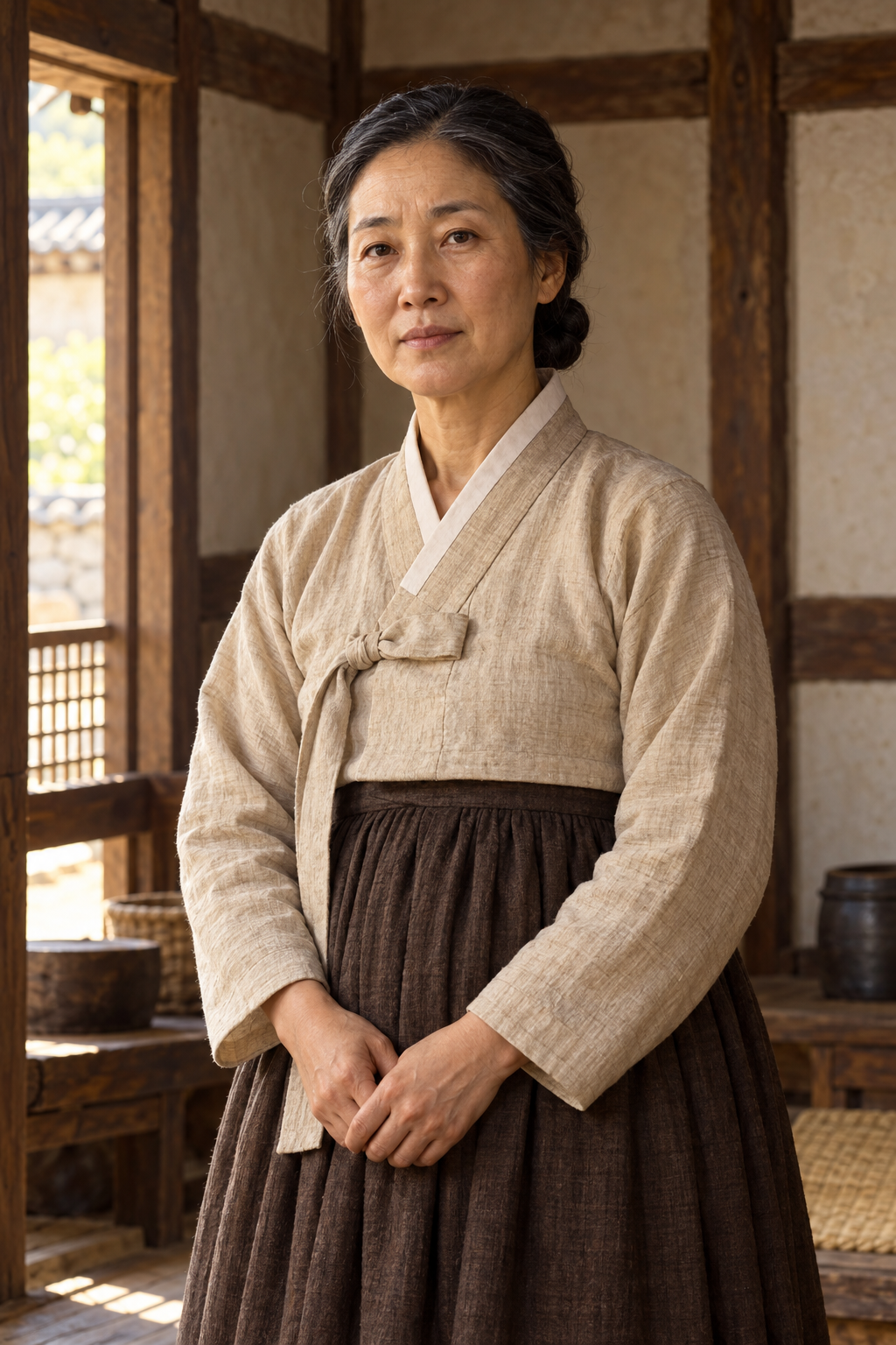 Portrait of Agatha Chon Kyong-hyob