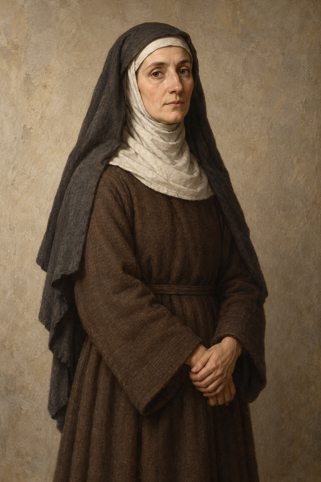 Portrait of Aldetrude of Maubeuge