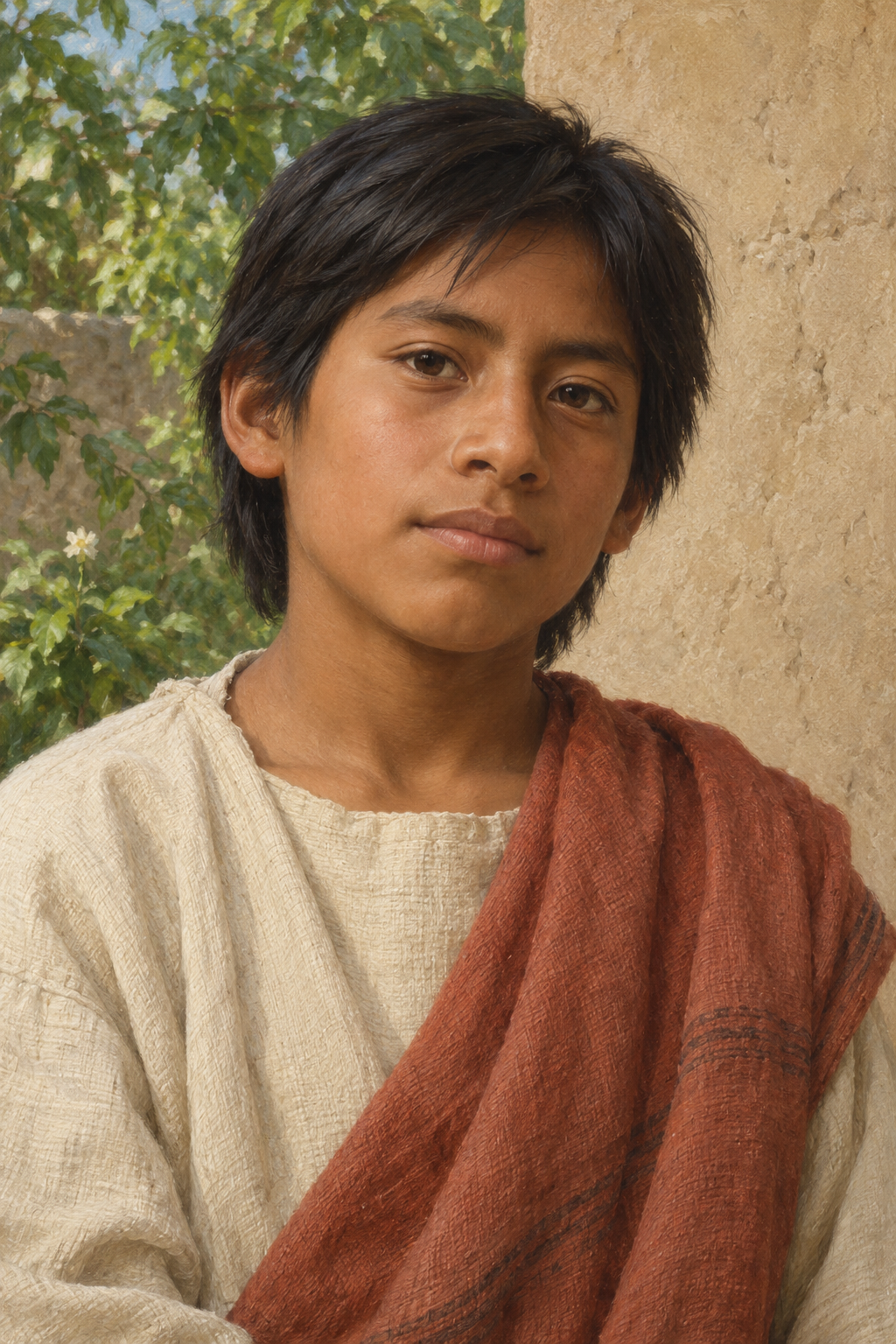 Portrait of Antonio of Tlaxcala