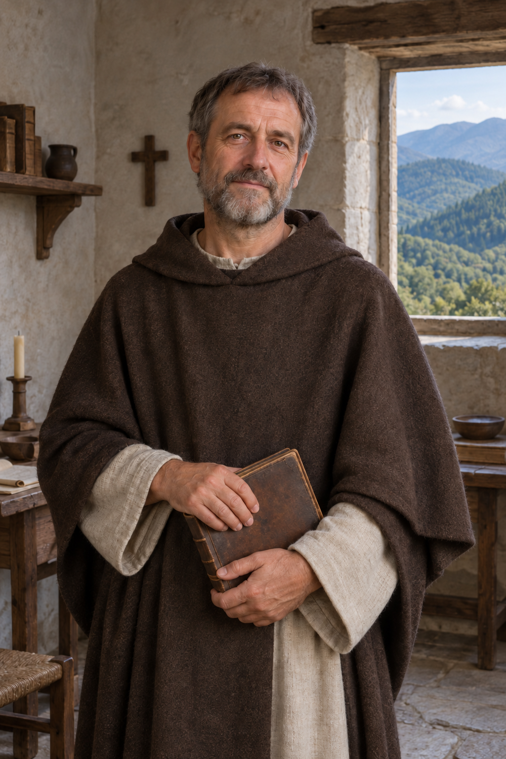 Portrait of Attala of Bobbio