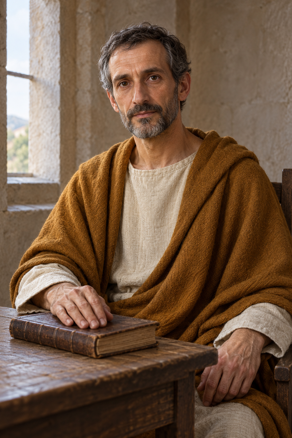 Portrait of Aunarius of Auxerre
