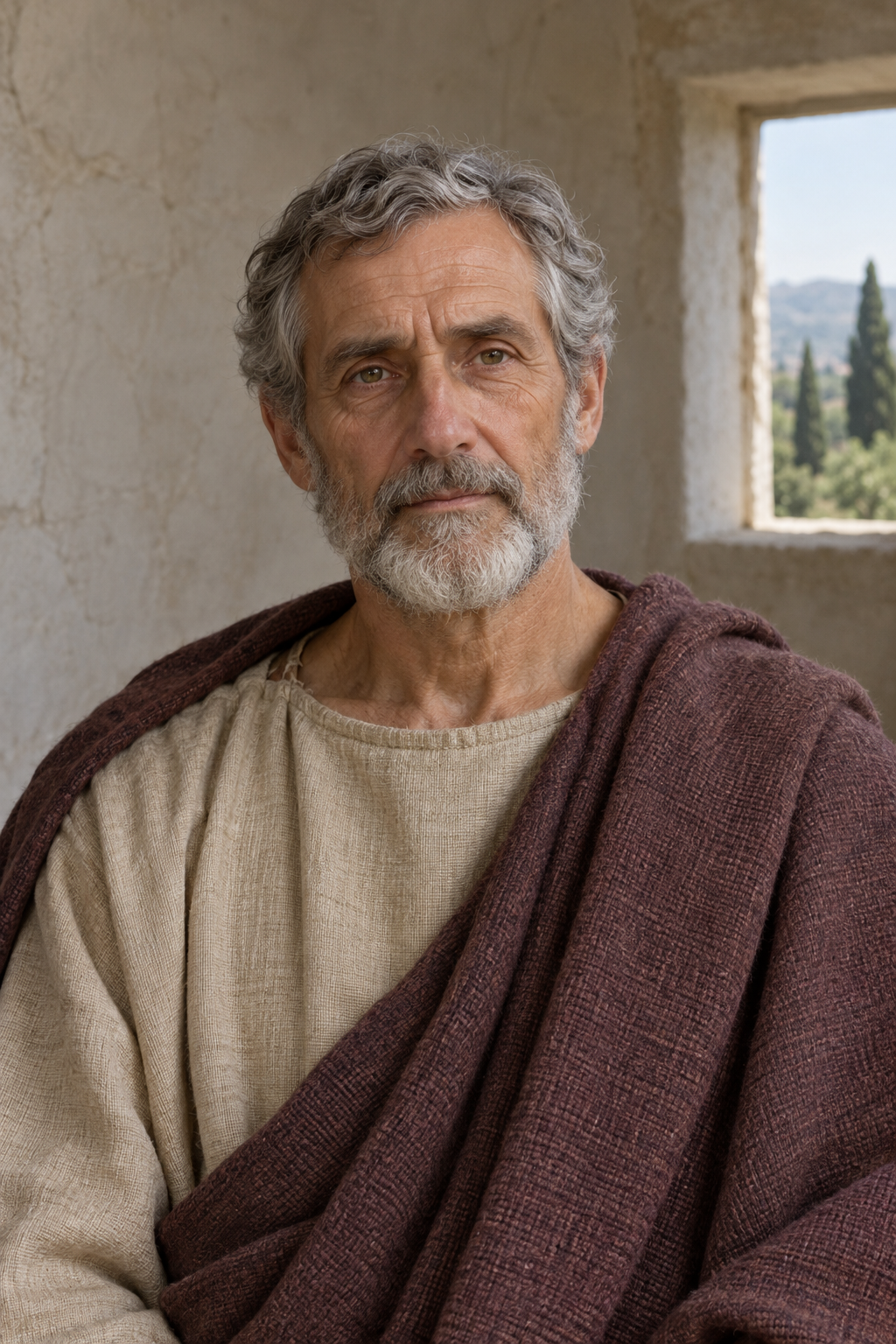 Portrait of Auspicius of Toul