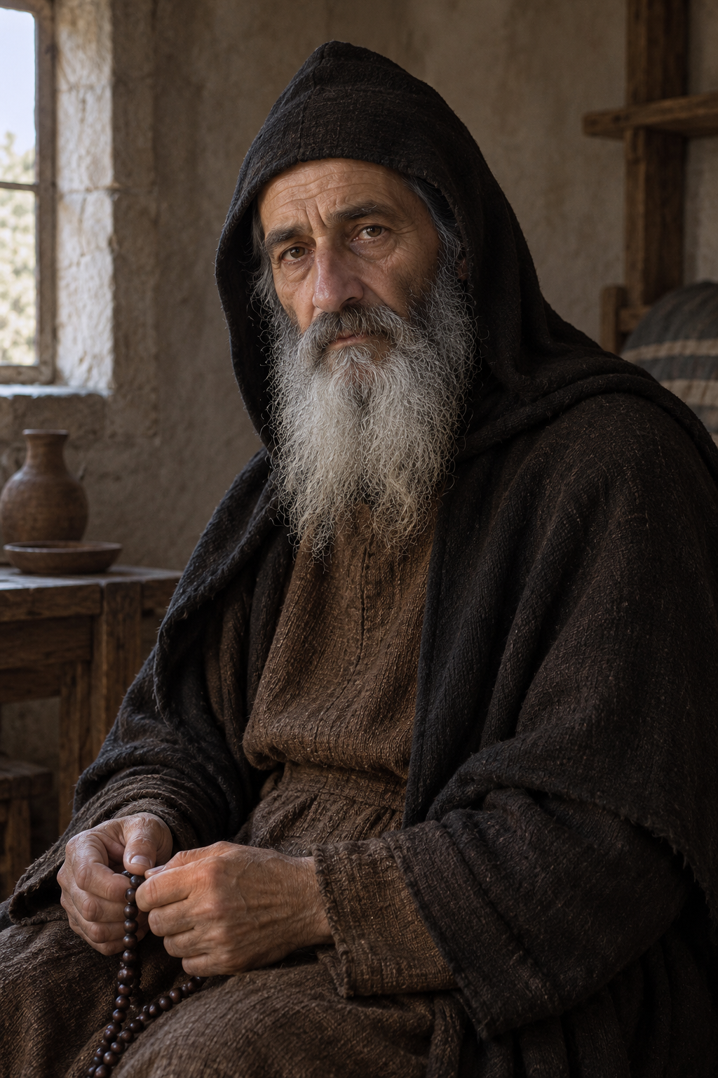Portrait of Basil the Confessor of Decapolis