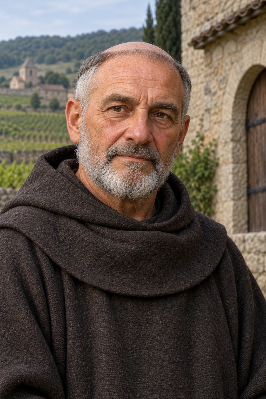 Portrait of Berno of Cluny