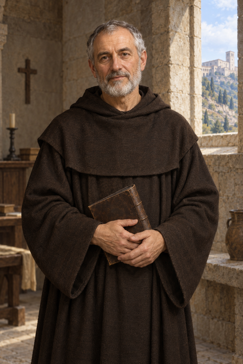 Portrait of Bertharius of Monte Cassino