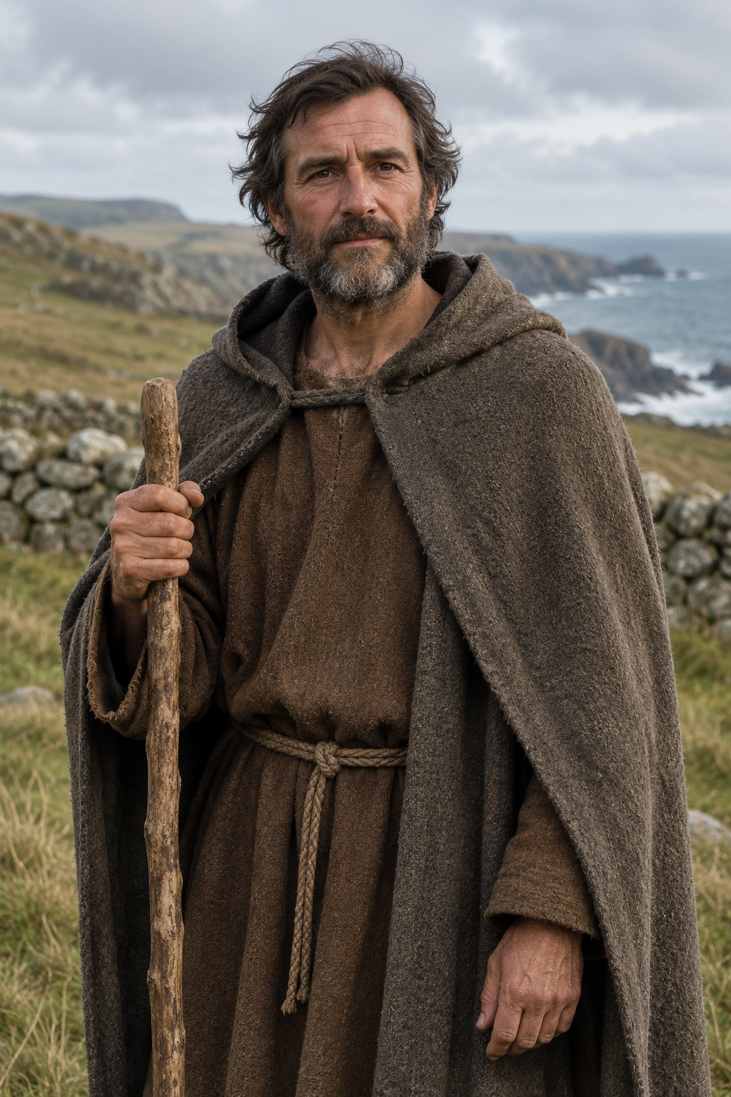 Portrait of Brynach of Nevern