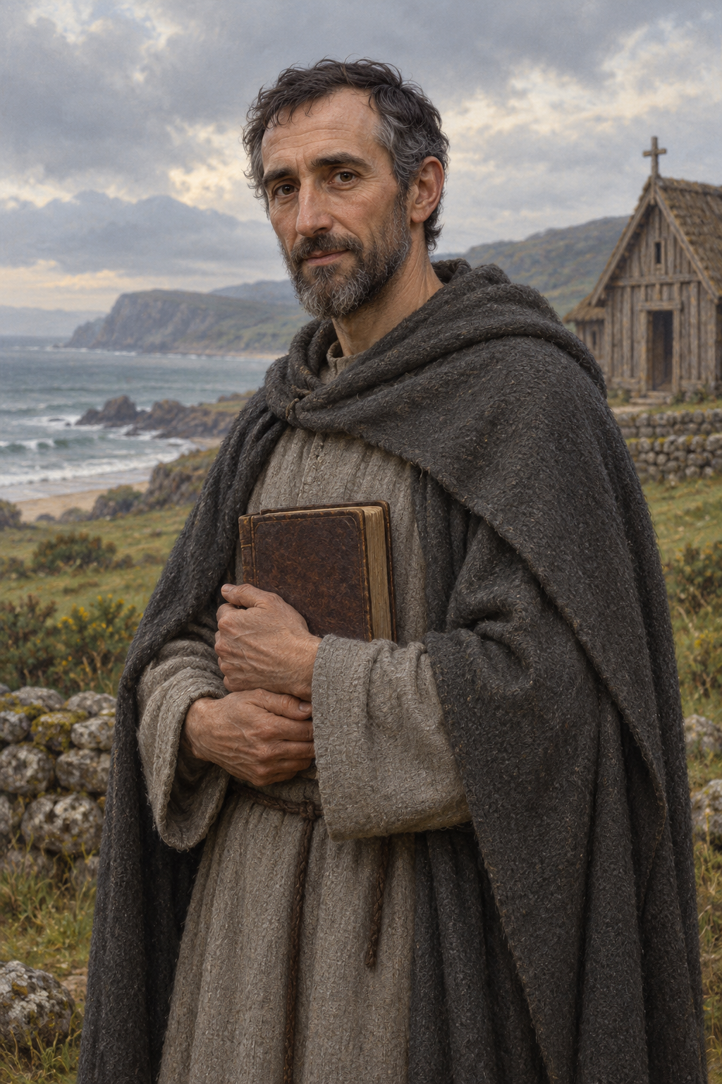 Portrait of Cadfan of Tywyn