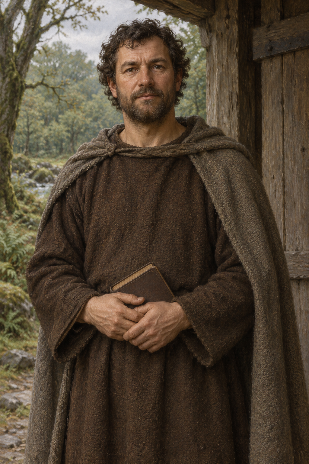 Portrait of Cadoc of Llancarfan