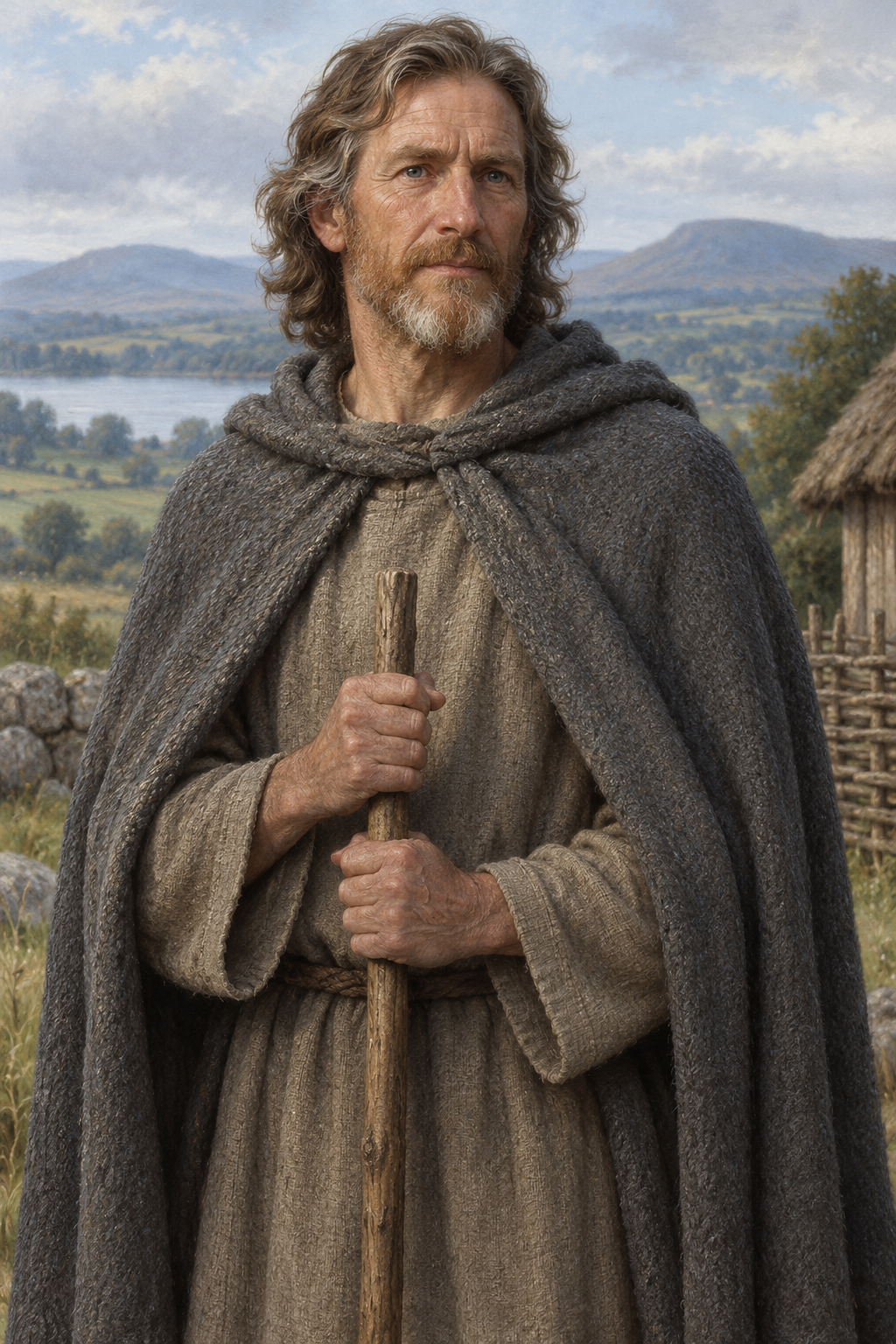 Portrait of Cainnech of Aghaboe