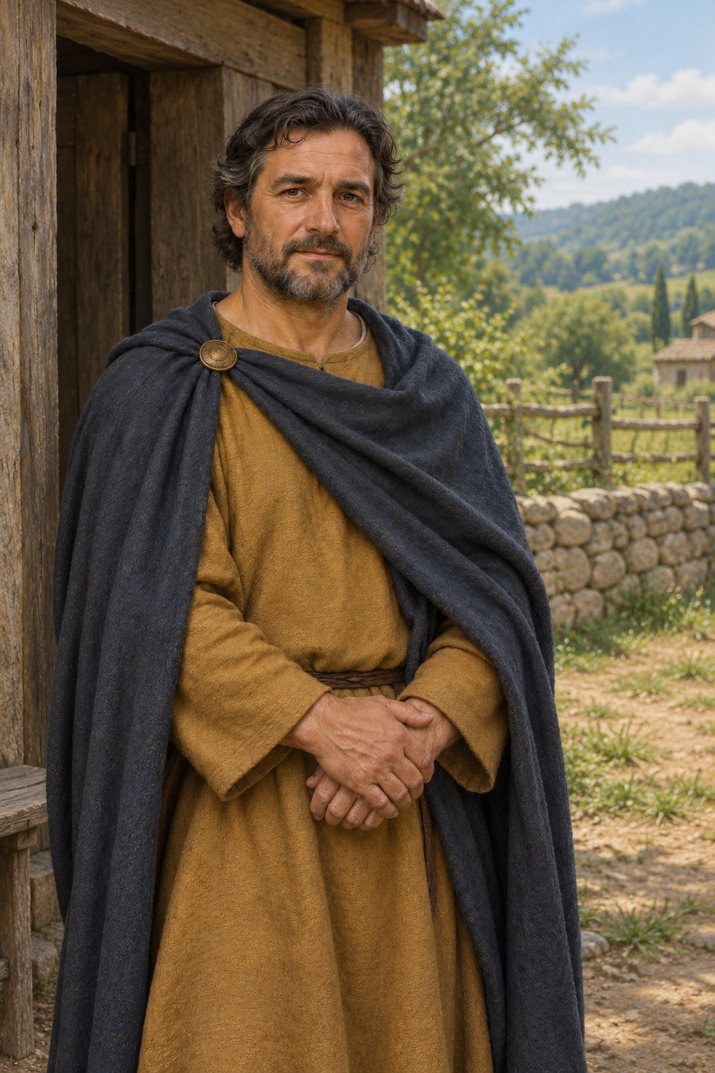 Portrait of Calminius of Mozac