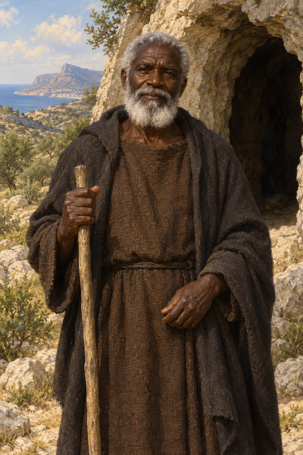Portrait of Calogerus the Anchorite