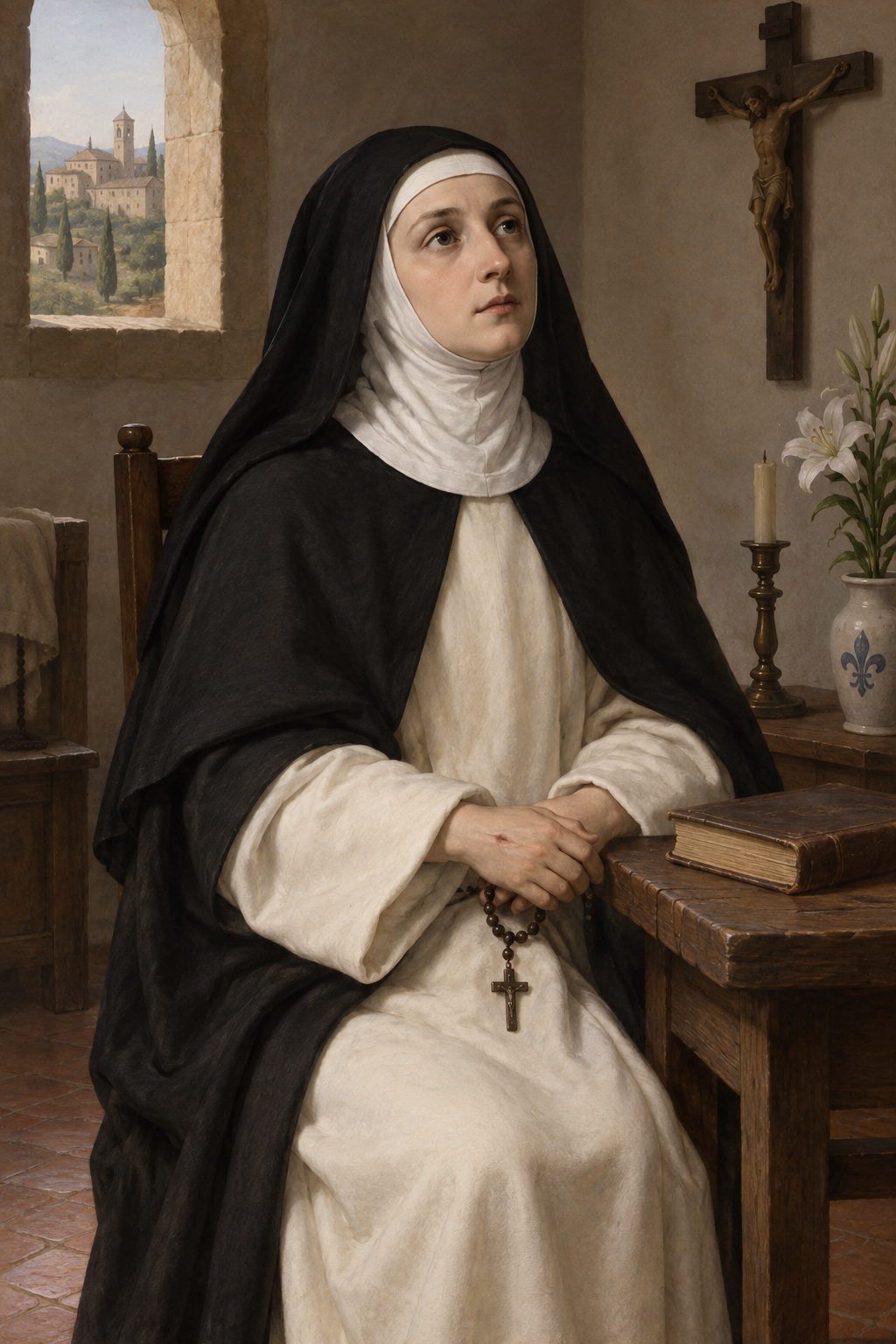 Portrait of Catherine of Ricci