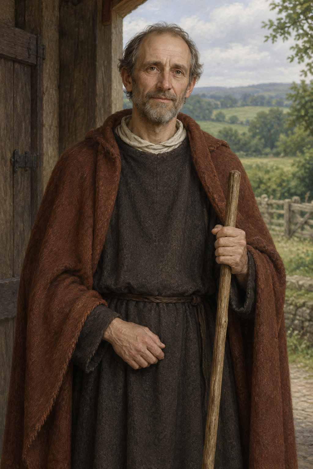 Portrait of Chad of Mercia