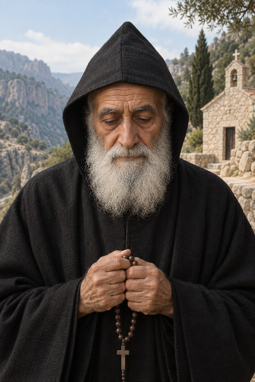 Portrait of Charbel Makhlouf
