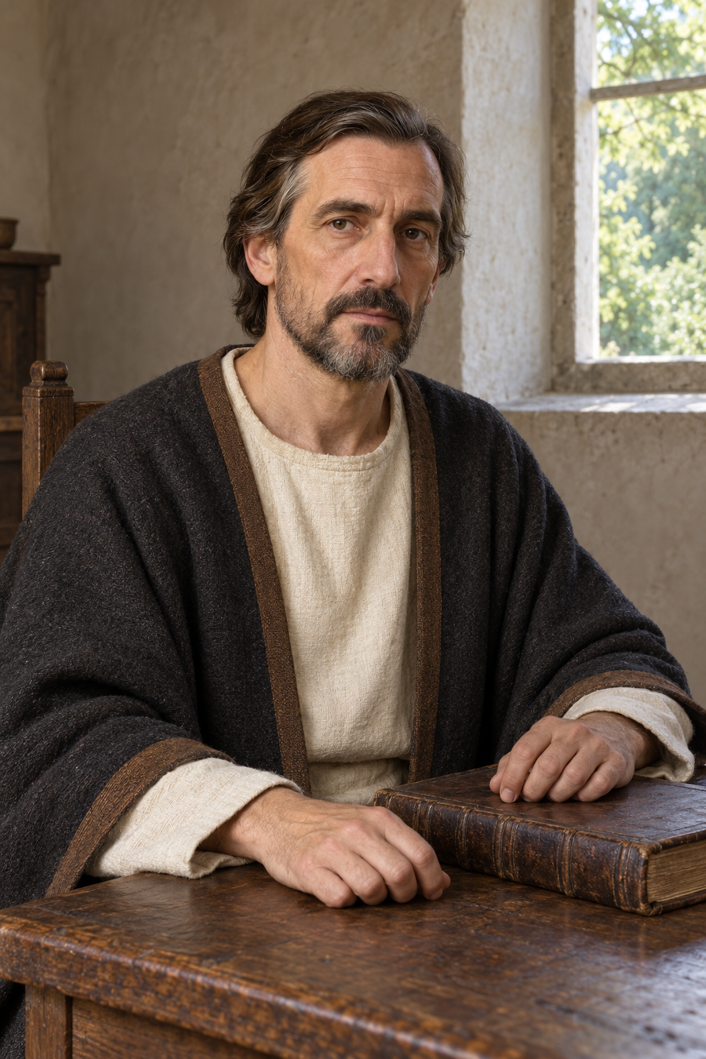 Portrait of Chrodegang of Metz