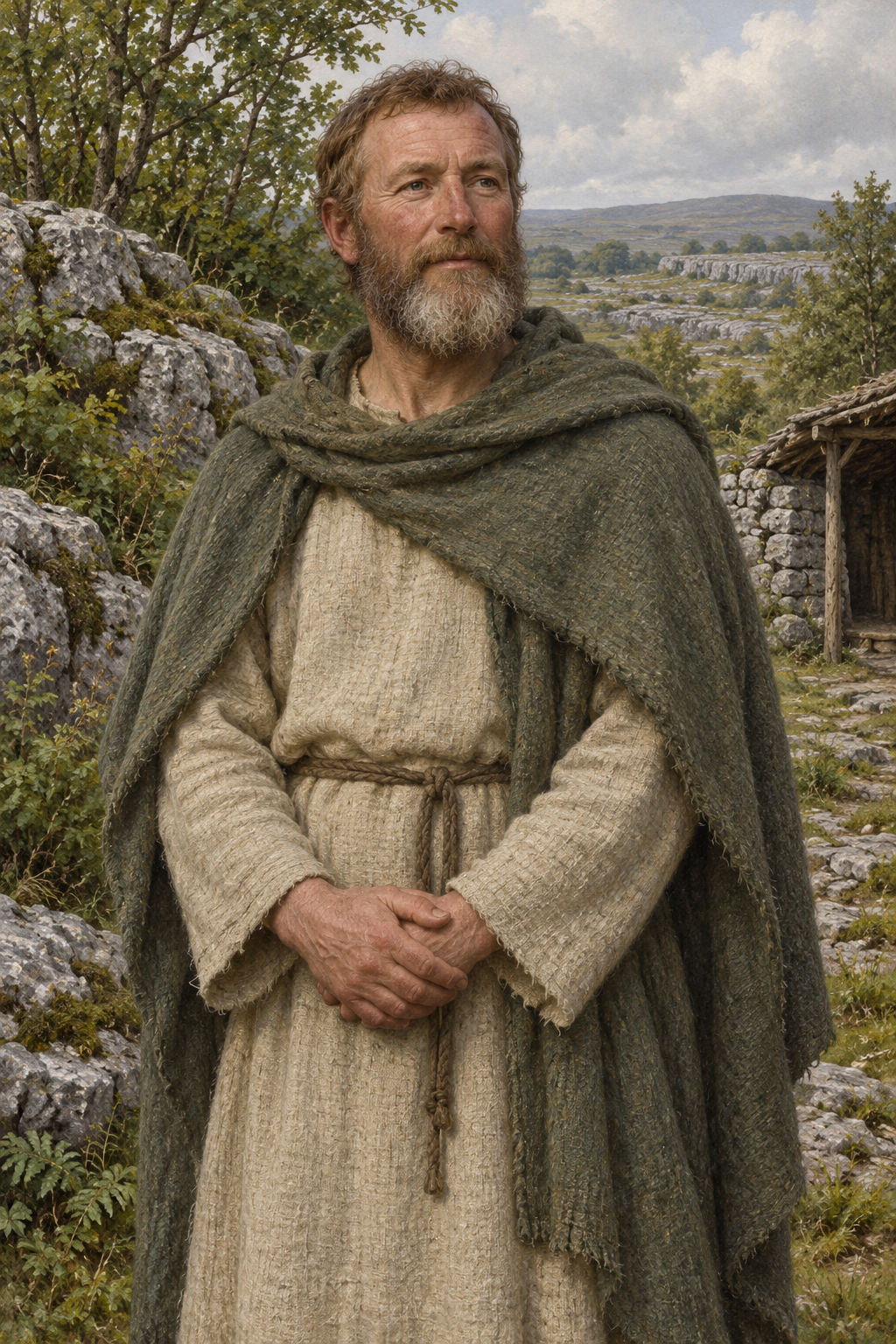 Portrait of Colman mac Duagh