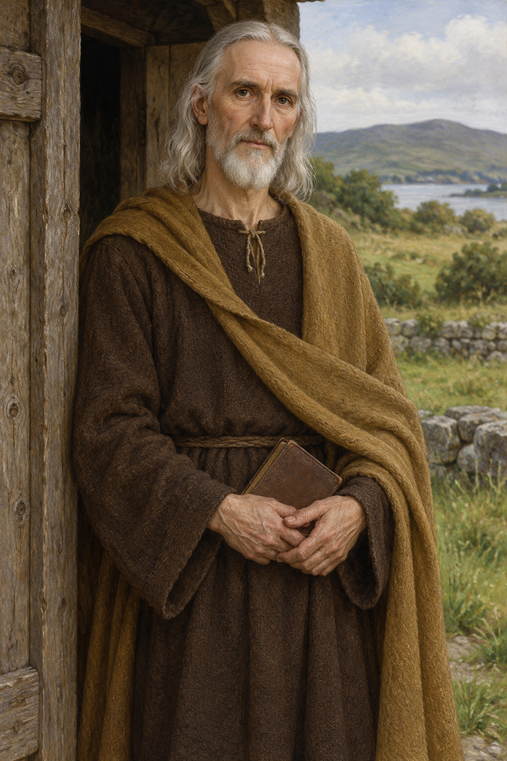 Portrait of Colmán of Cloyne