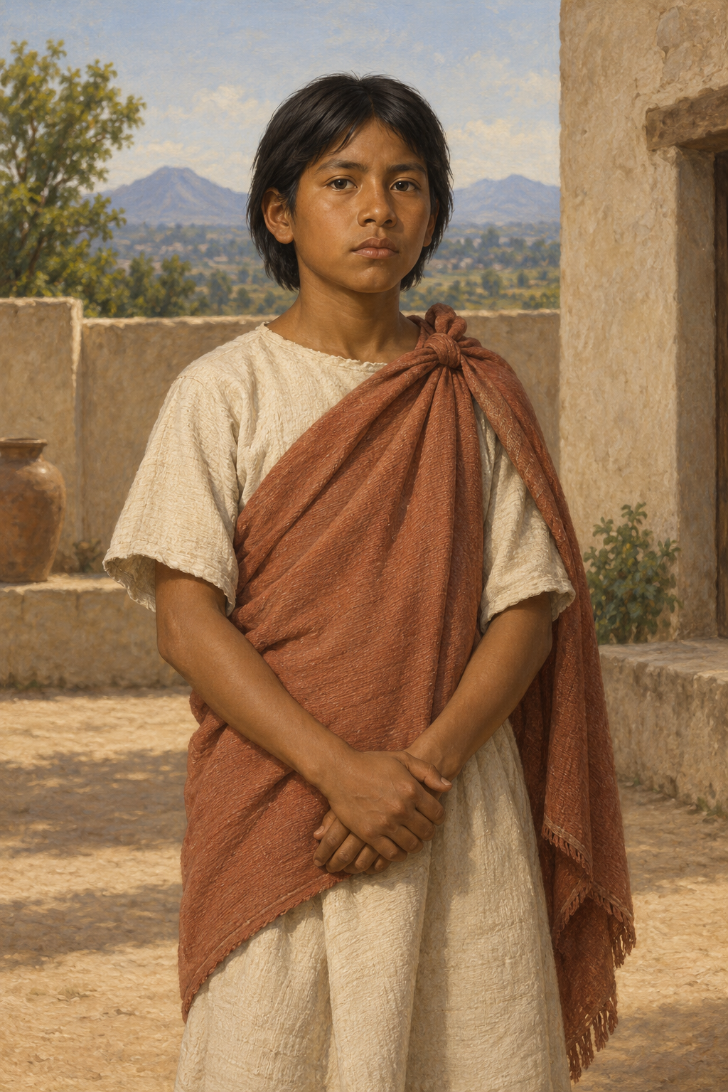 Portrait of Cristóbal of Tlaxcala