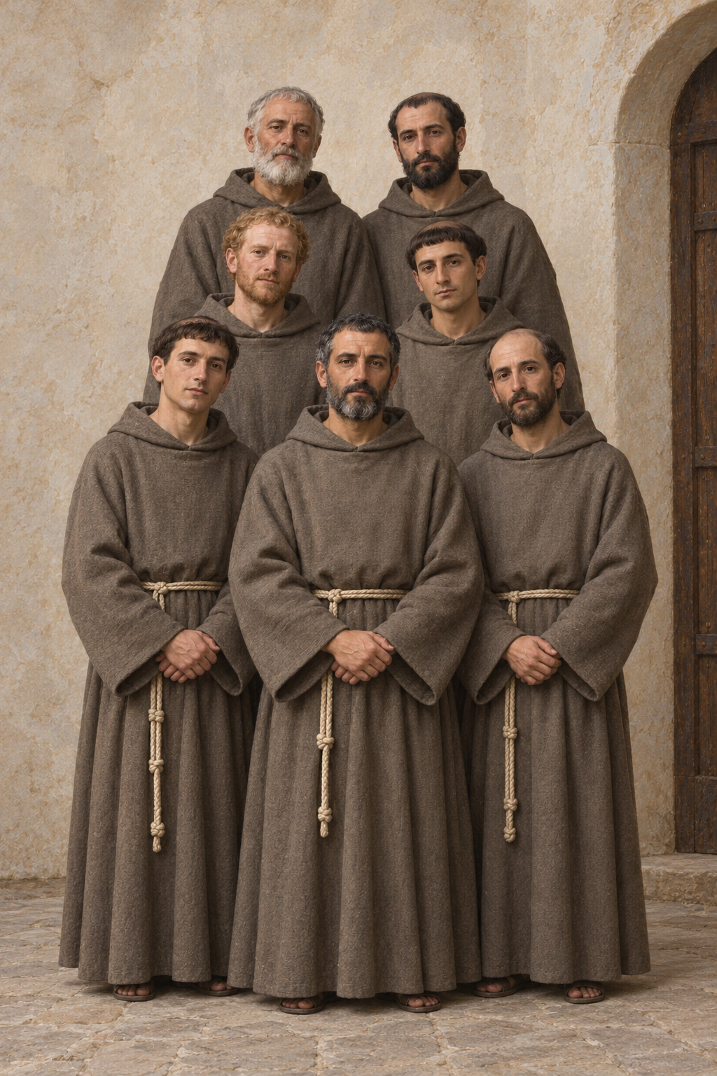 Portrait of Daniel and Companions