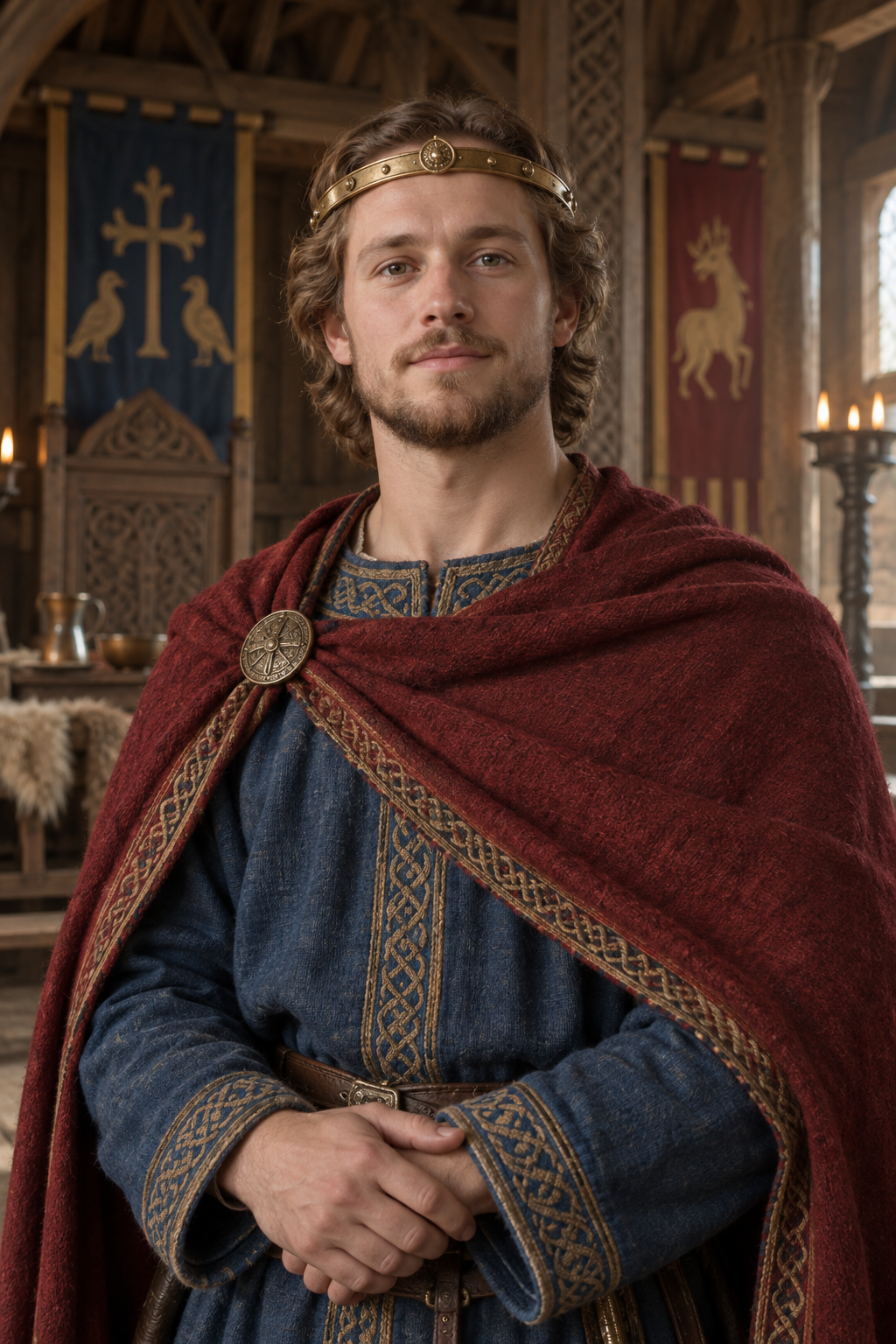 Portrait of Edmund the Martyr