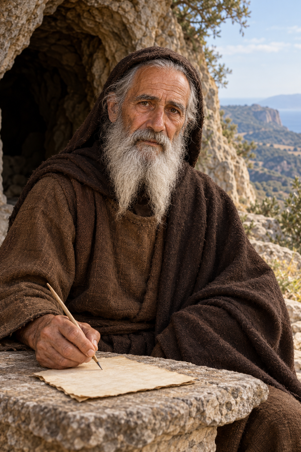 Portrait of Elias the Cave-Dweller