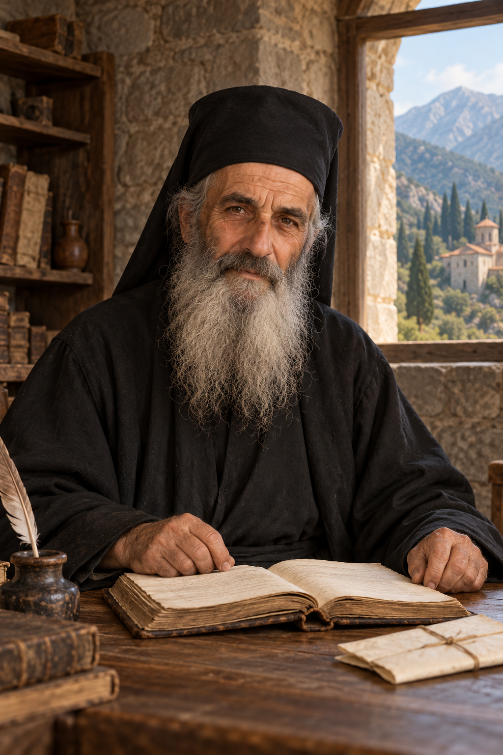 Portrait of Eugenios Giannoulis the Aitolos