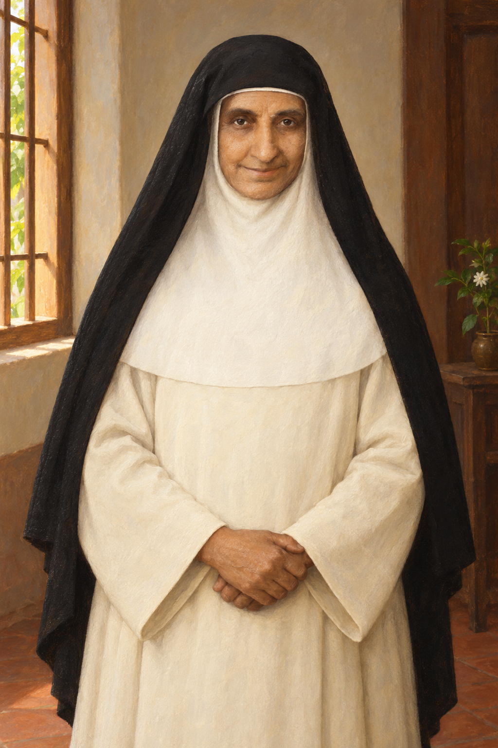 Portrait of Euphrasia Eluvathingal