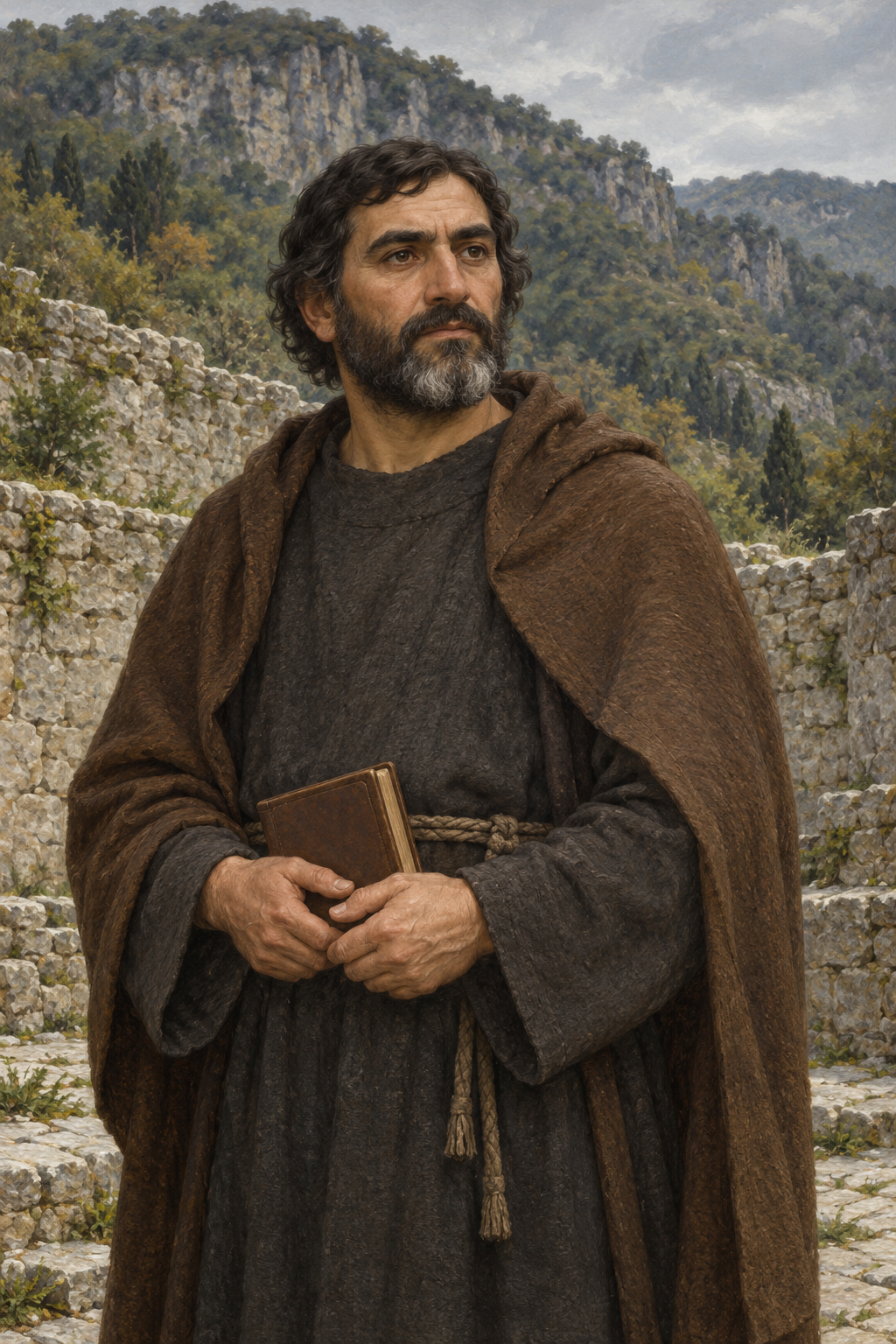Portrait of Evagrius of Mgvime