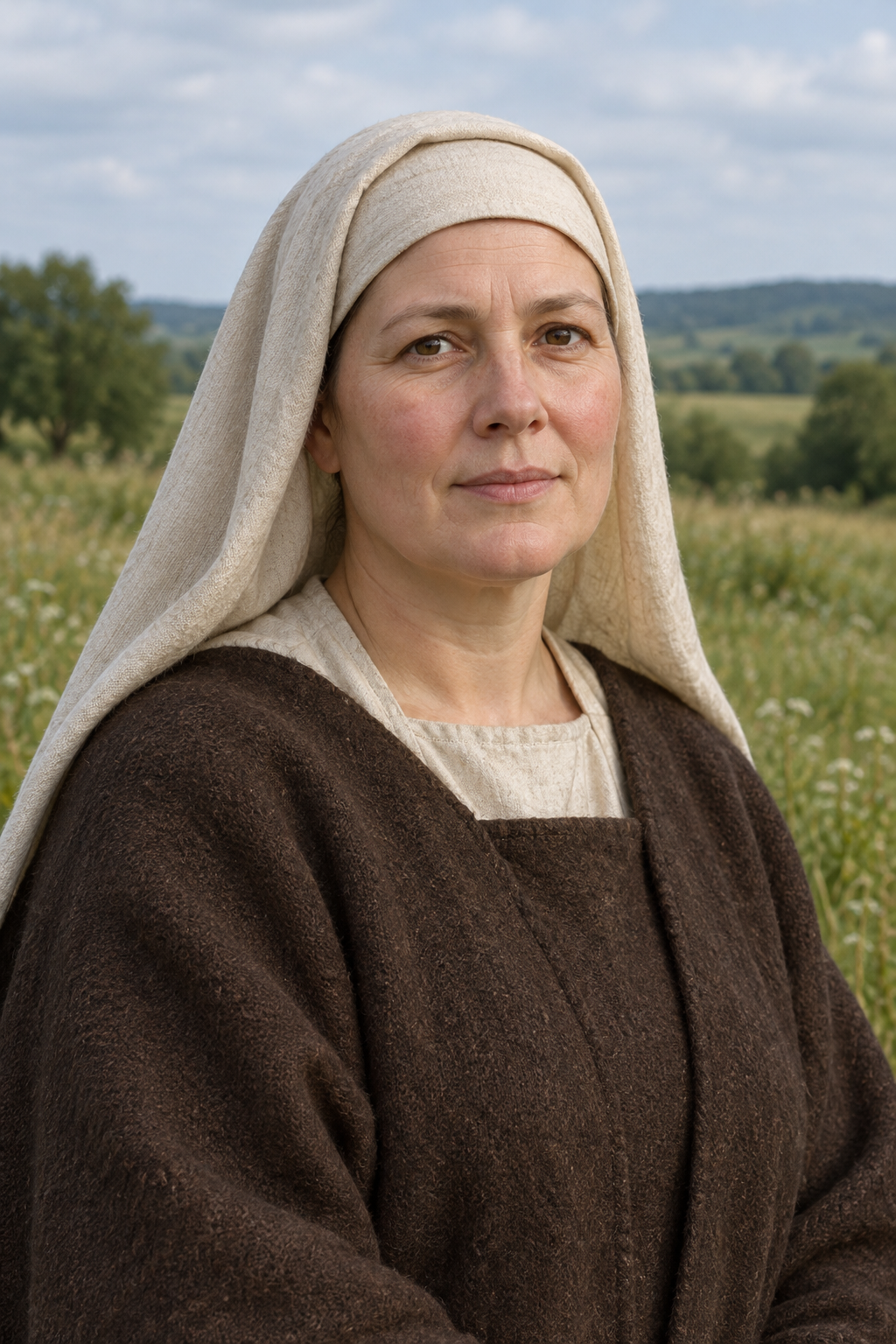 Portrait of Everild of Everingham