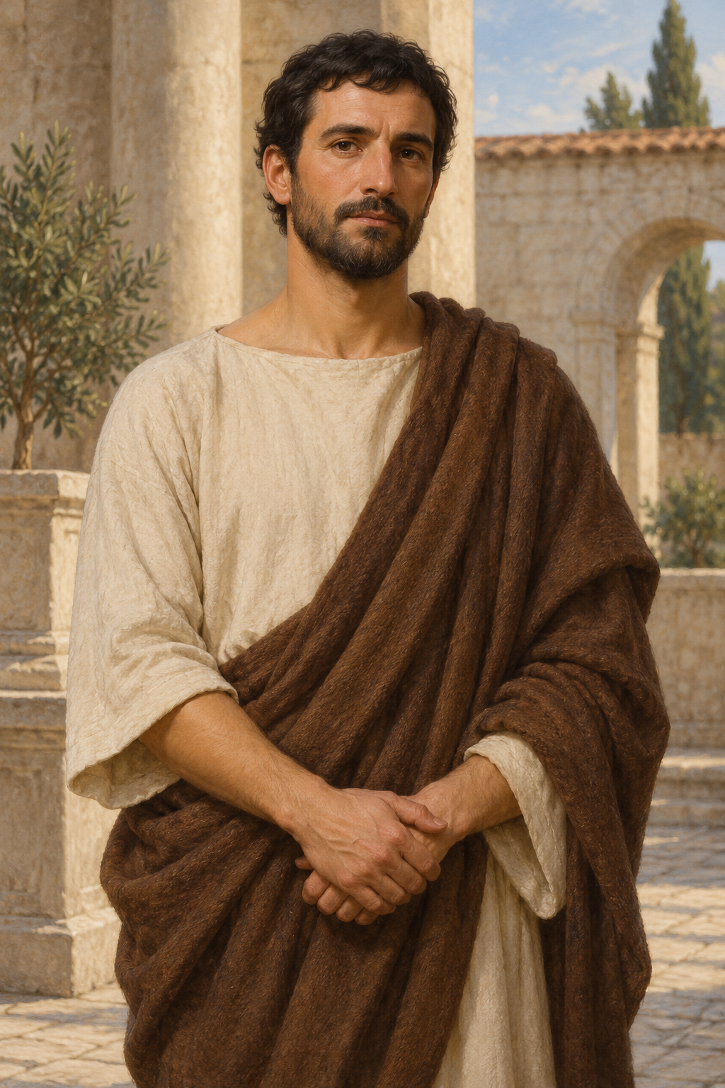 Portrait of Faustinus of Rome