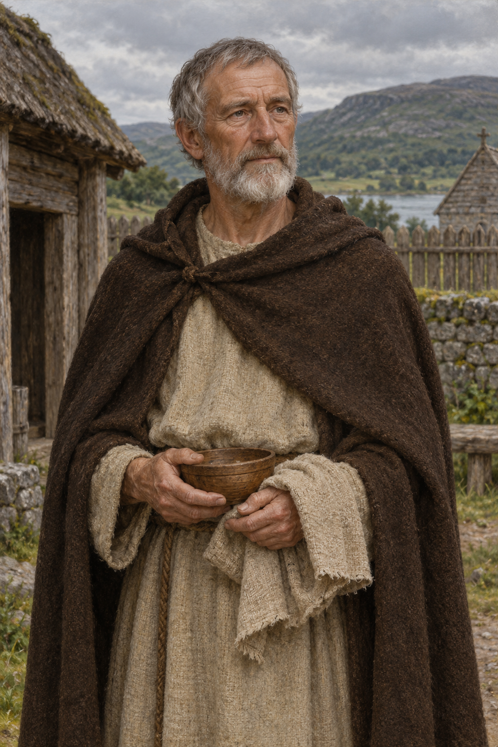 Portrait of Fintan of Clonenagh