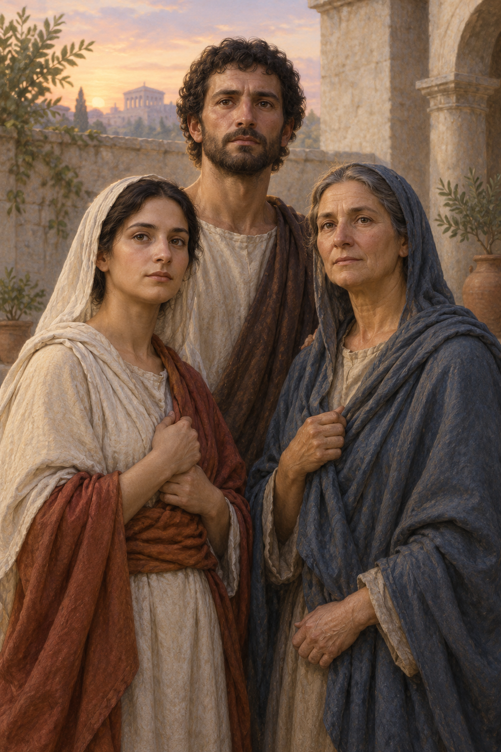 Portrait of First Martyrs of the Church of Rome