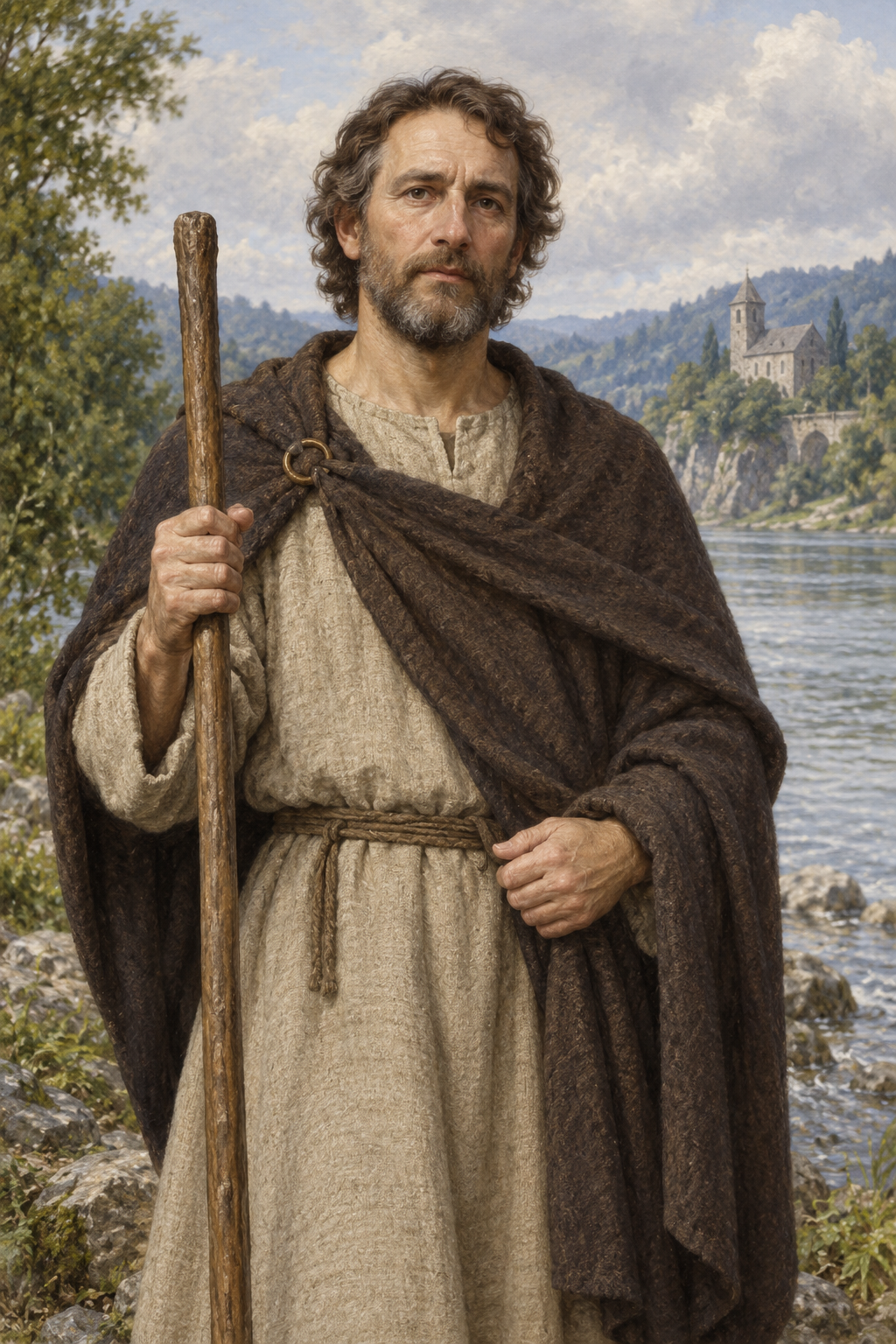 Portrait of Fridolin of Säckingen