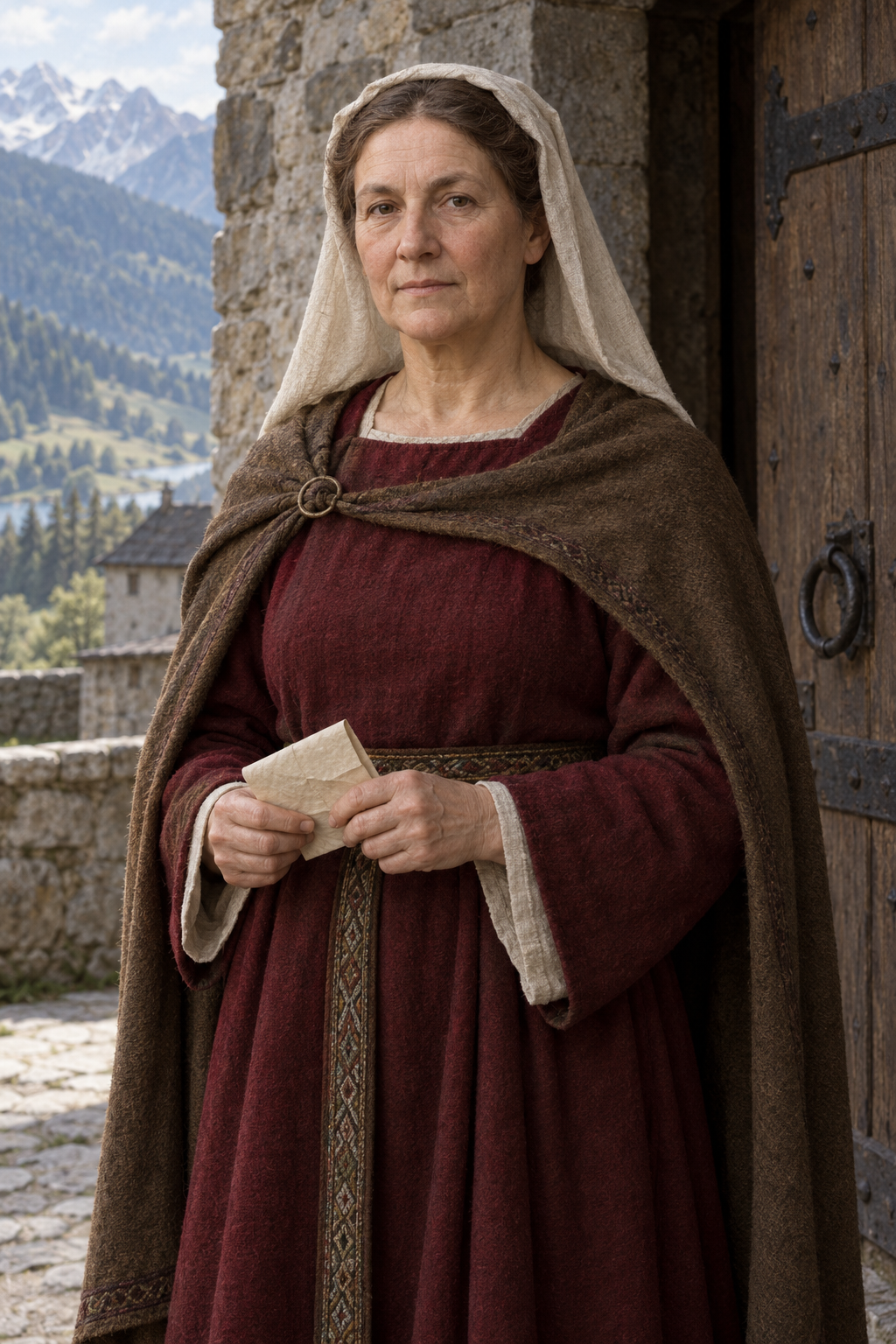 Portrait of Hemma of Gurk