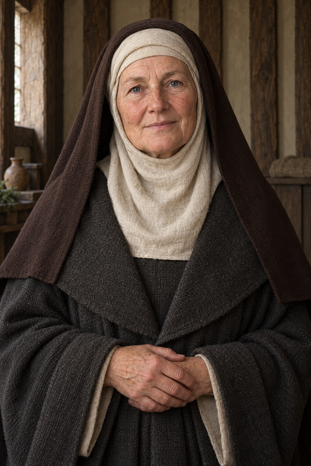 Portrait of Hildelith of Barking