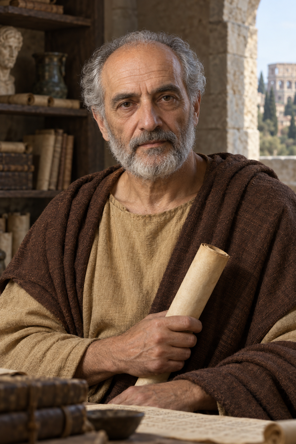 Portrait of Hippolytus of Rome