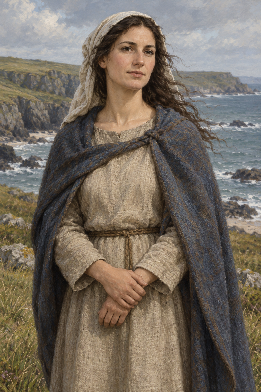 Portrait of Ia of Cornwall