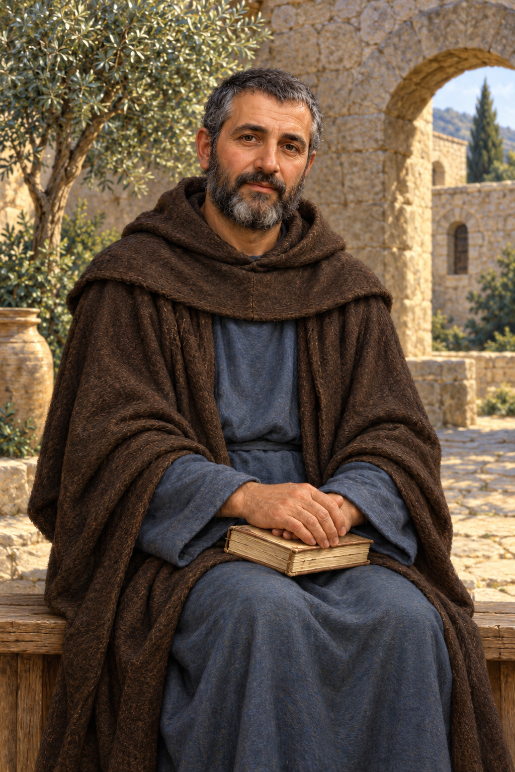 Portrait of John, disciple of Gregory of Decapolis