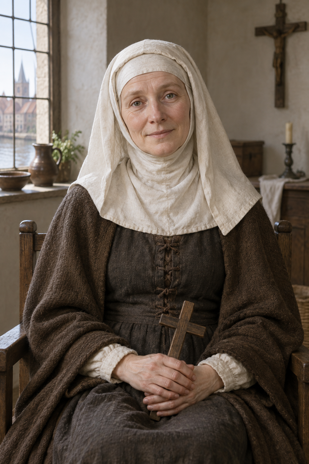 Portrait of Lidwina of Schiedam