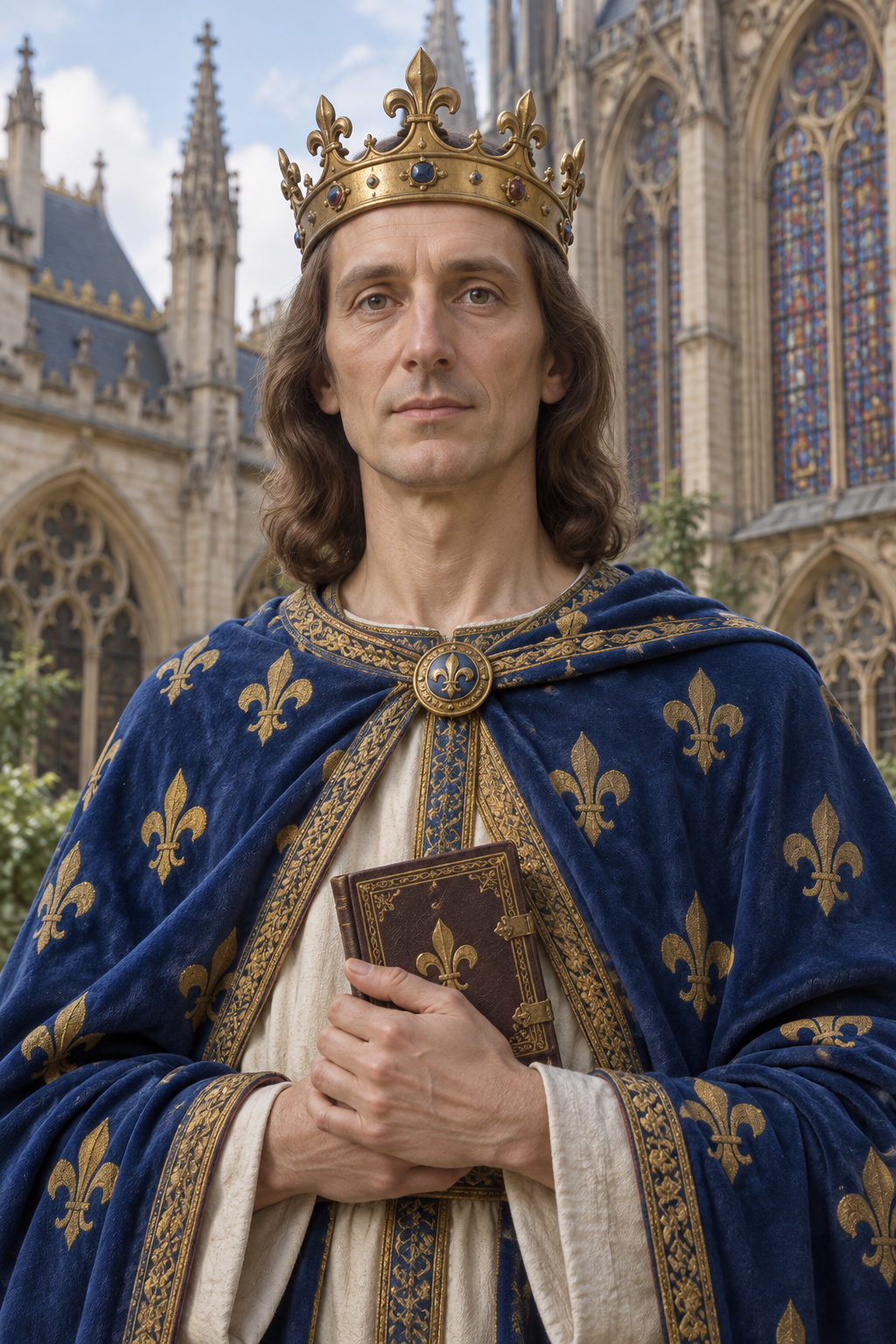 Portrait of Louis IX of France