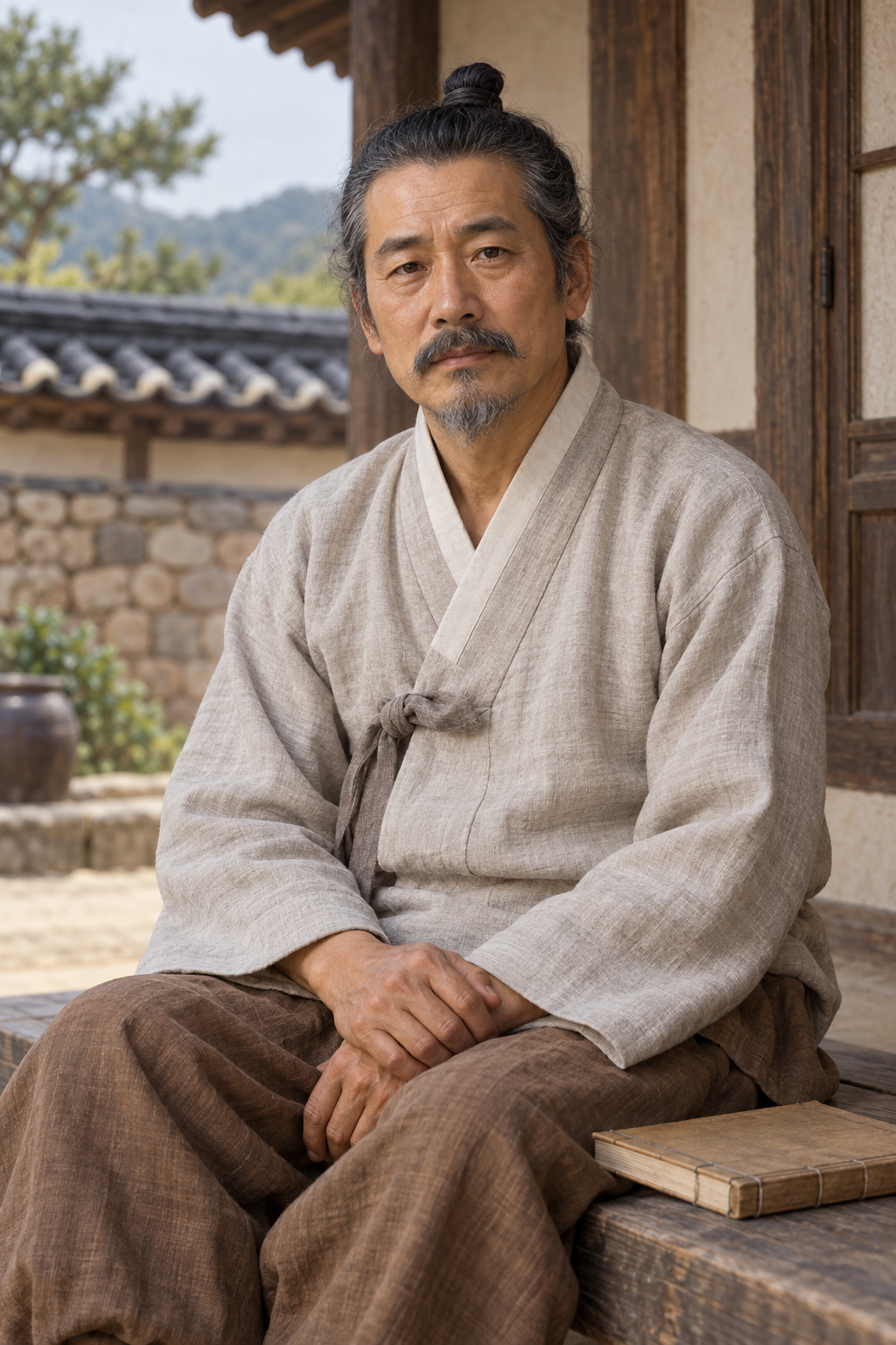 Portrait of Luke Hwang Sok-tu