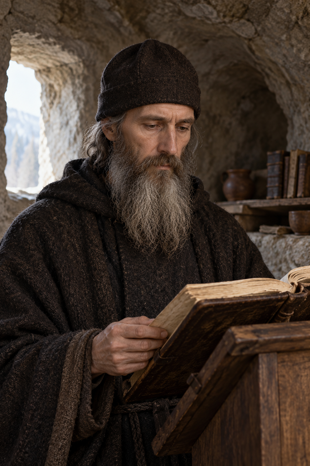 Portrait of Macarius the Deacon of the Kiev Far Caves