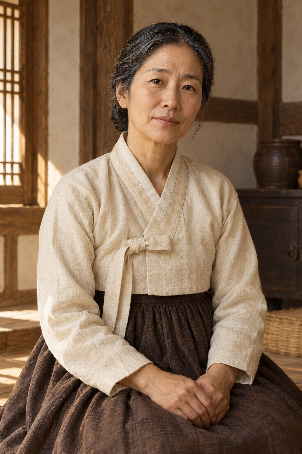 Portrait of Maria Pak Kun-a-gi