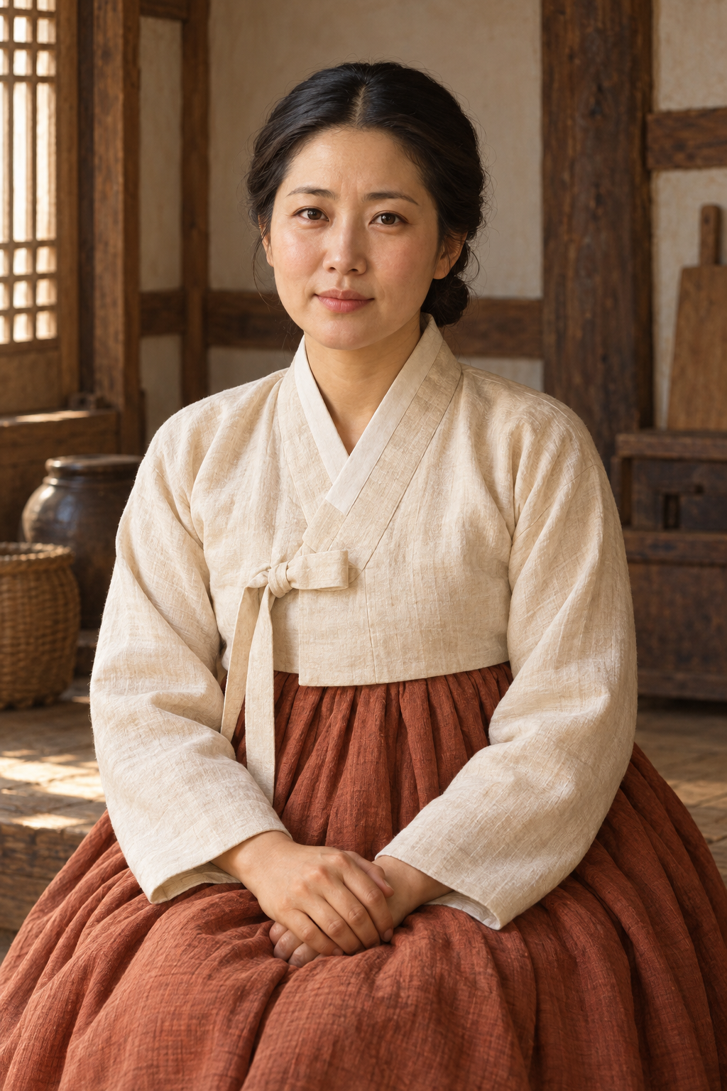 Portrait of Maria Yi Yon-hui