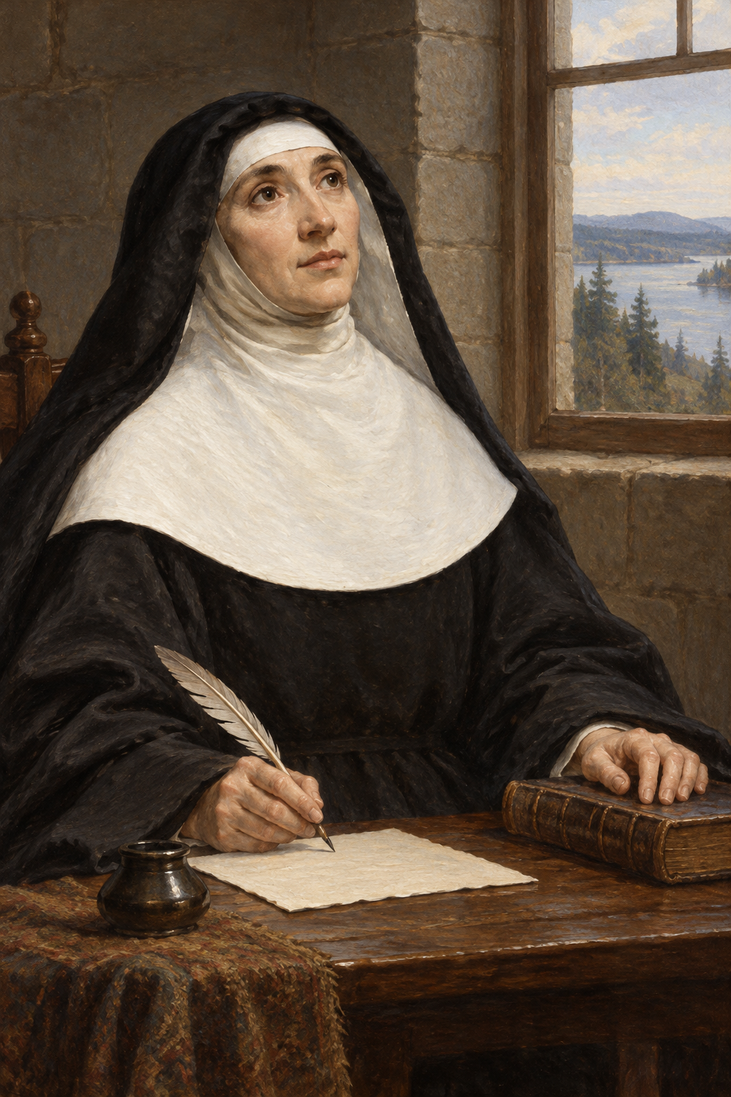Portrait of Marie of the Incarnation