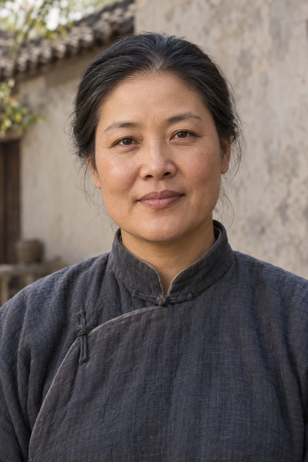 Portrait of Mary Du Tianshi